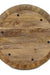 Olivia Drum Coffee Table - Light Walnut / Wood / L:96 x D:96 x H:30 in cm - Indoor Furniture