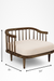 Onyx Lounge Chair - Walnut / Sheesham Wood / W: 34 ’ D: 31’’ H: 27’’SH: 15’’ - Indoor Furniture
