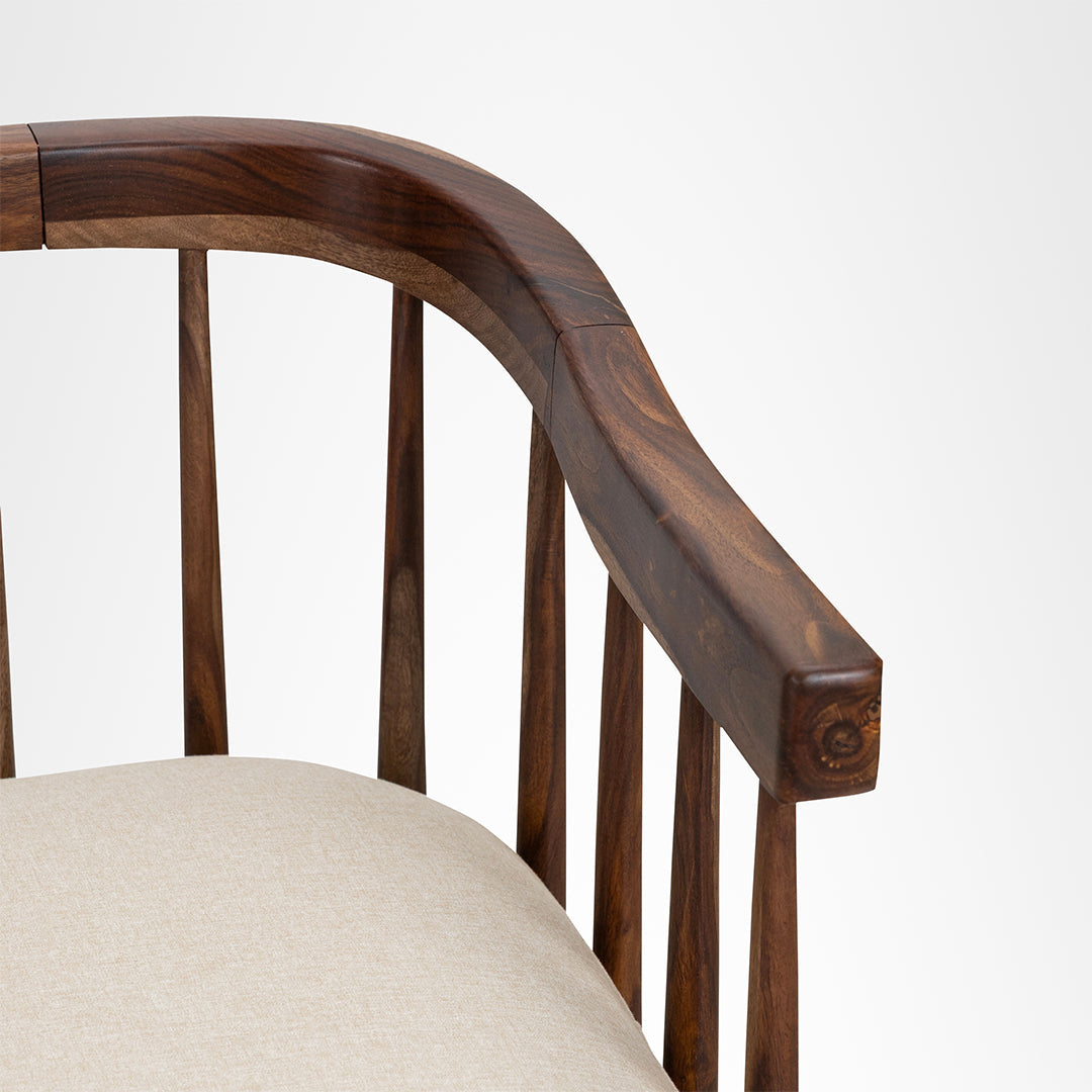 Onyx Sofa - W: 76’’ D: 30’’ H: 27’’ SH: 17’’ / Walnut / Sheesham Wood - Furniture