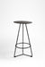 Orbit Bar Table - Black / Mild Steel & Wood - Outdoor Furniture
