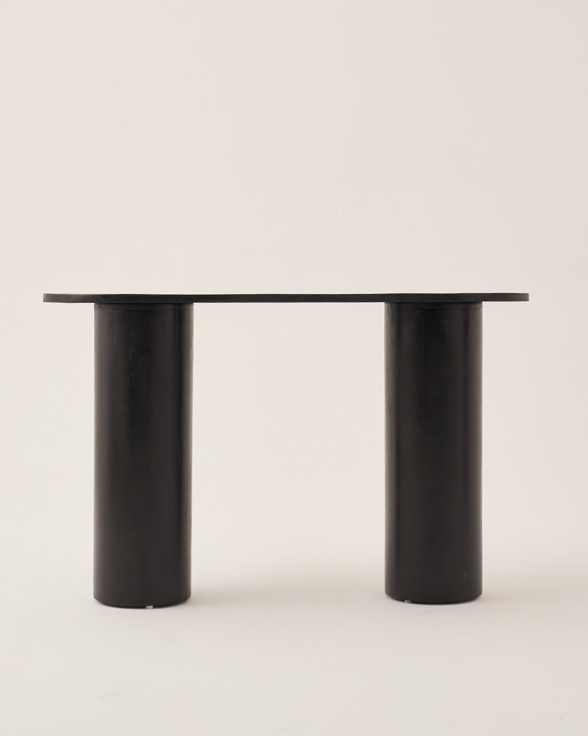 Oro Inlay Table - Black / Wood & Bone / 125L X 45W X 76H In Cms - Indoor Furniture