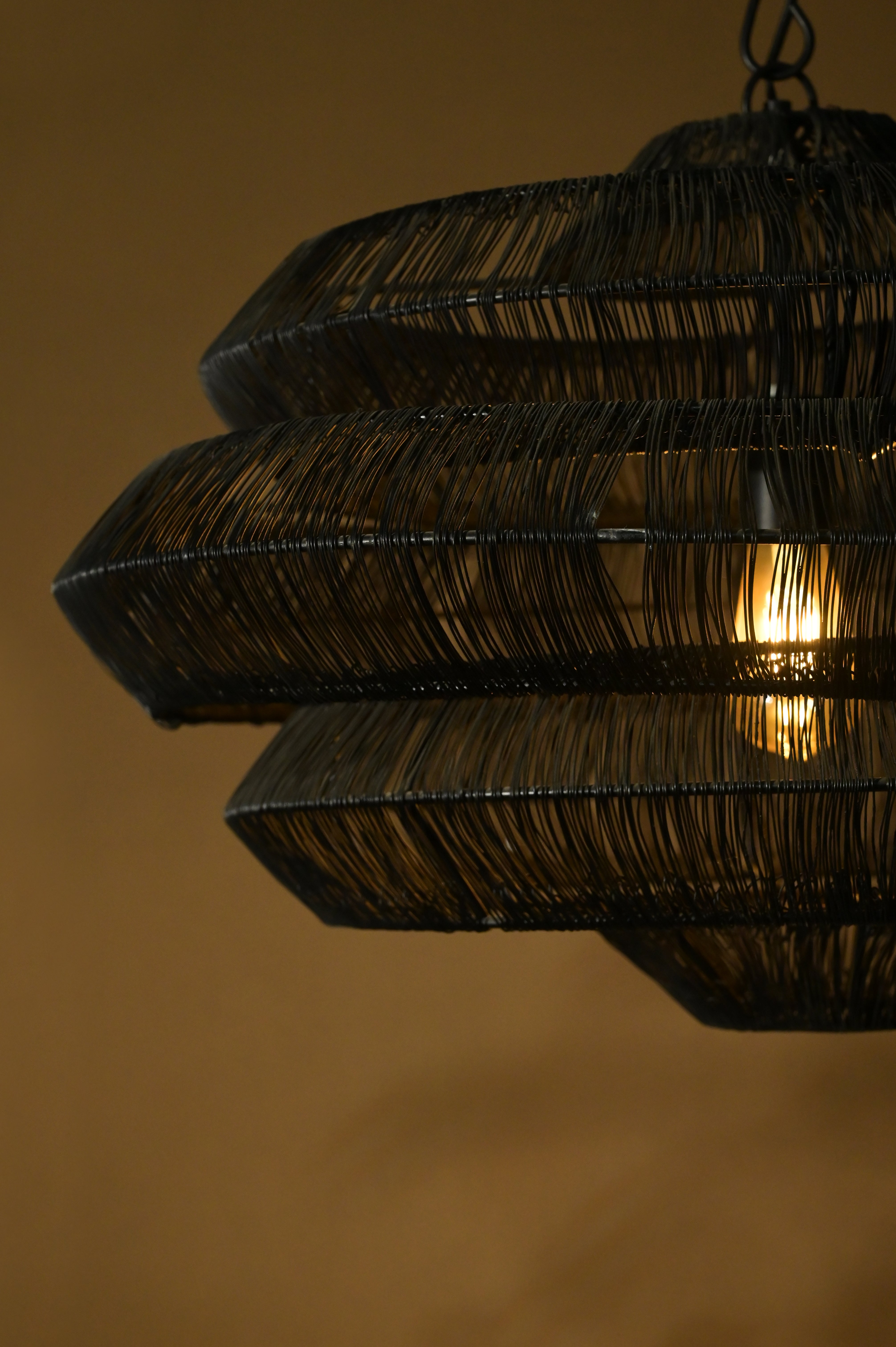 Oslo Pendant - L:27 x W:27 x H:17 In inches / Metal - Lighting