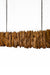 Pantai Pendant Lamp 7 - Teak Wood / L:165 x B:35 x H:45 In cm - Lighting