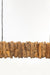 Pantai Pendant Lamp 7 - Teak Wood / L:165 x B:35 x H:45 In cm - Lighting