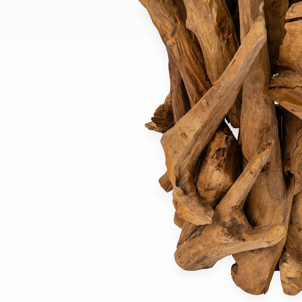 Pantai Table Lamp 2 - Drift Wood / L:38 x B:38 x H:60 In cm - Lighting
