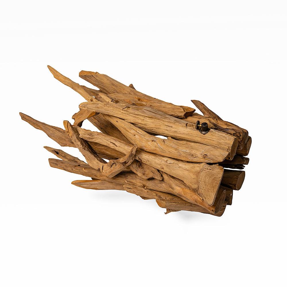 Pantai Table Lamp 2 - Drift Wood / L:38 x B:38 x H:60 In cm - Lighting