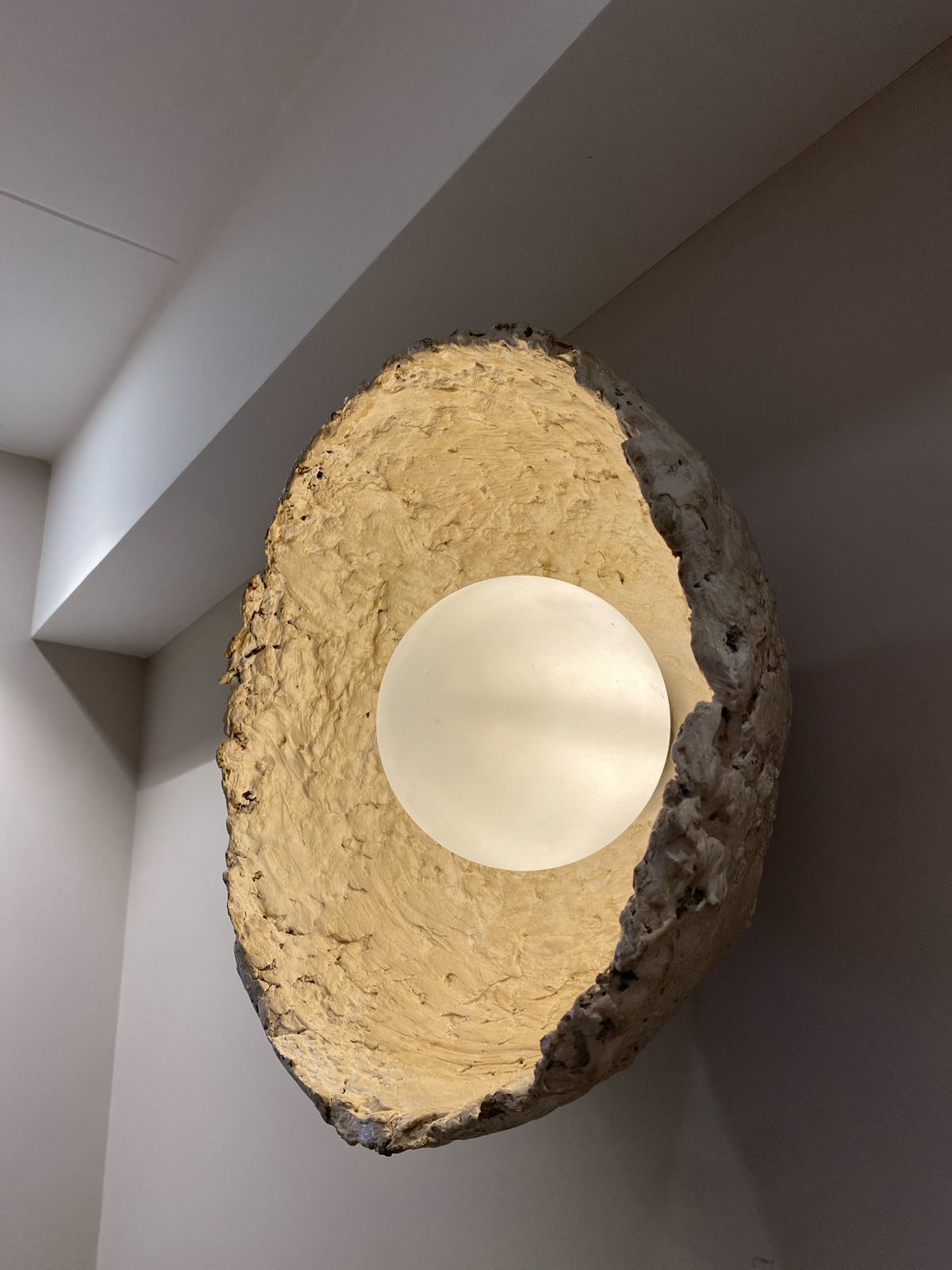 Papier-m√¢ch√© Manor Wall Sconce