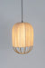 Papyrus Bloom Pendant Lamp - Offwhite / Banana Fiber paper / Dia: 9’’ H: 15’’ - Lighting