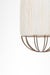 Papyrus Bloom Pendant Lamp - Offwhite / Banana Fiber paper / Dia: 9’’ H: 15’’ - Lighting