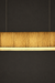 Papyrus Capsule Pendant Lamp - H: 13’’ W: 51’’ / Banana Fiber paper - Lighting