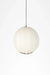 Papyrus Cluster of 3 Pendant Lamps - Banana Fiber paper / Cocoon: Dia: 9’’ H: 20’’ Bloom: Dia: 9’’ H: 15’’ Orb: Dia: