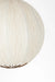 Papyrus Cluster of 3 Pendant Lamps - Banana Fiber paper / Cocoon: Dia: 9’’ H: 20’’ Bloom: Dia: 9’’ H: 15’’ Orb: Dia: