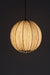 Papyrus Cluster of 3 Pendant Lamps - Banana Fiber paper / Cocoon: Dia: 9’’ H: 20’’ Bloom: Dia: 9’’ H: 15’’ Orb: Dia: