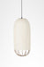 Papyrus Cocoon Pendant Lamp - Offwhite / Banana Fiber paper / Dia: 9’’ H: 20’’ - Lighting