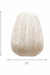 Papyrus Cocoon Wall Lamp - Banana Fiber paper / H: 8’’ W: 13’’ - Lighting