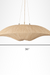 Papyrus Crescent Pendant Lamp - Lighting