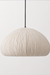 Papyrus Dome Pendant Lamp - H: 10’’ × W: 13.5’’ / Banana Fiber paper - Lighting