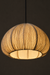 Papyrus Dome Pendant Lamp - H: 10’’ × W: 13.5’’ / Banana Fiber paper - Lighting