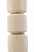 Papyrus Dusk Pendant Lamp - Dia: 11’’ H: 42’’ / Banana Fiber paper - Lighting