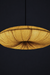 Papyrus Halo Pendant Lamp - Banana Fiber paper / Dia: 8’’ W: 36’’ - Lighting
