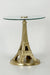 Paris Side Table - Gold / Aluminium / 19’’ x 19’’ x 21’’ - Indoor Furniture