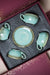 Pastel Green Cup Saucer Gift Box (Set of 4) - Decor