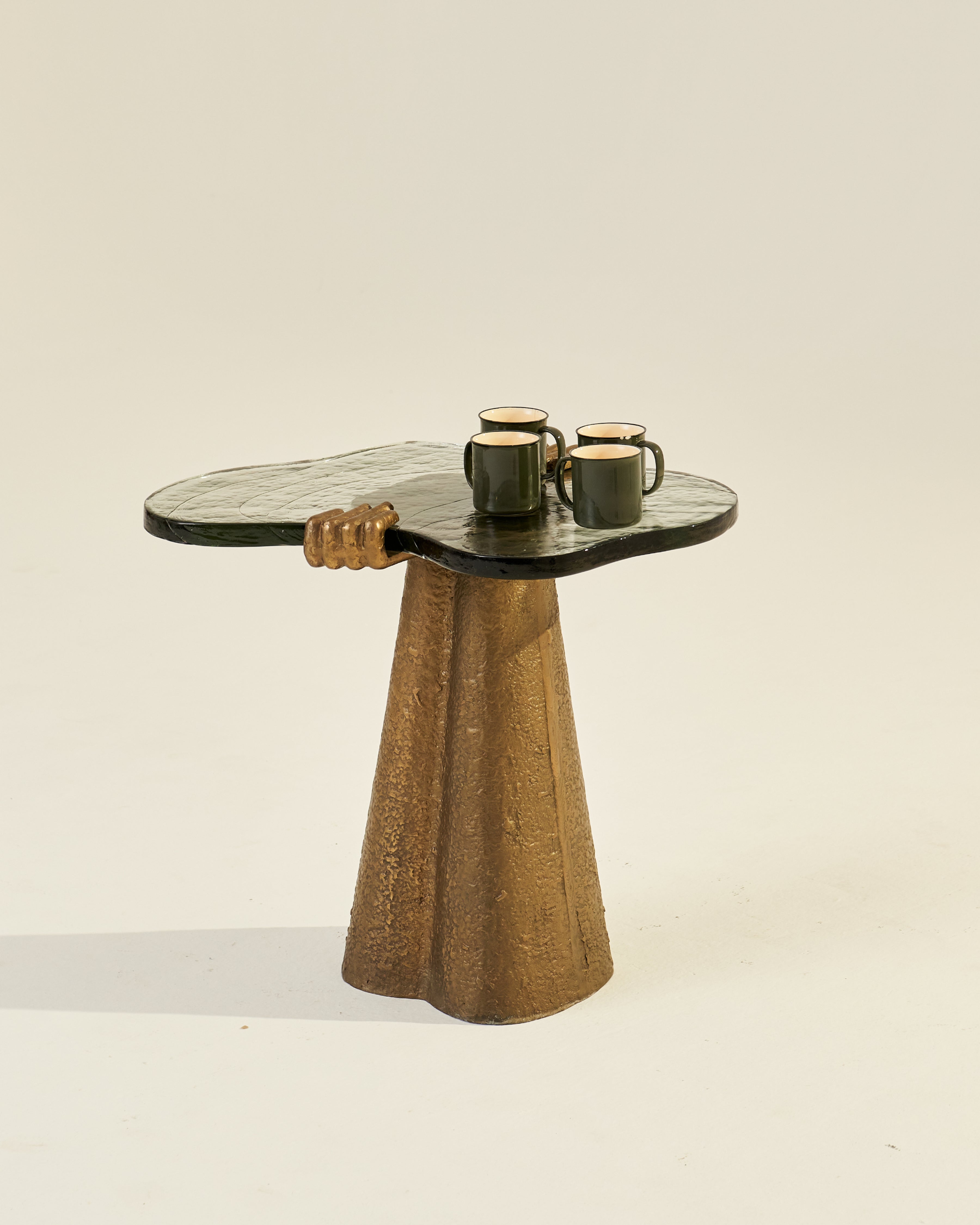 Paws - Antique Gold / Cast Aluminium / 63L X 43W X 56H In Cms - Indoor Furniture