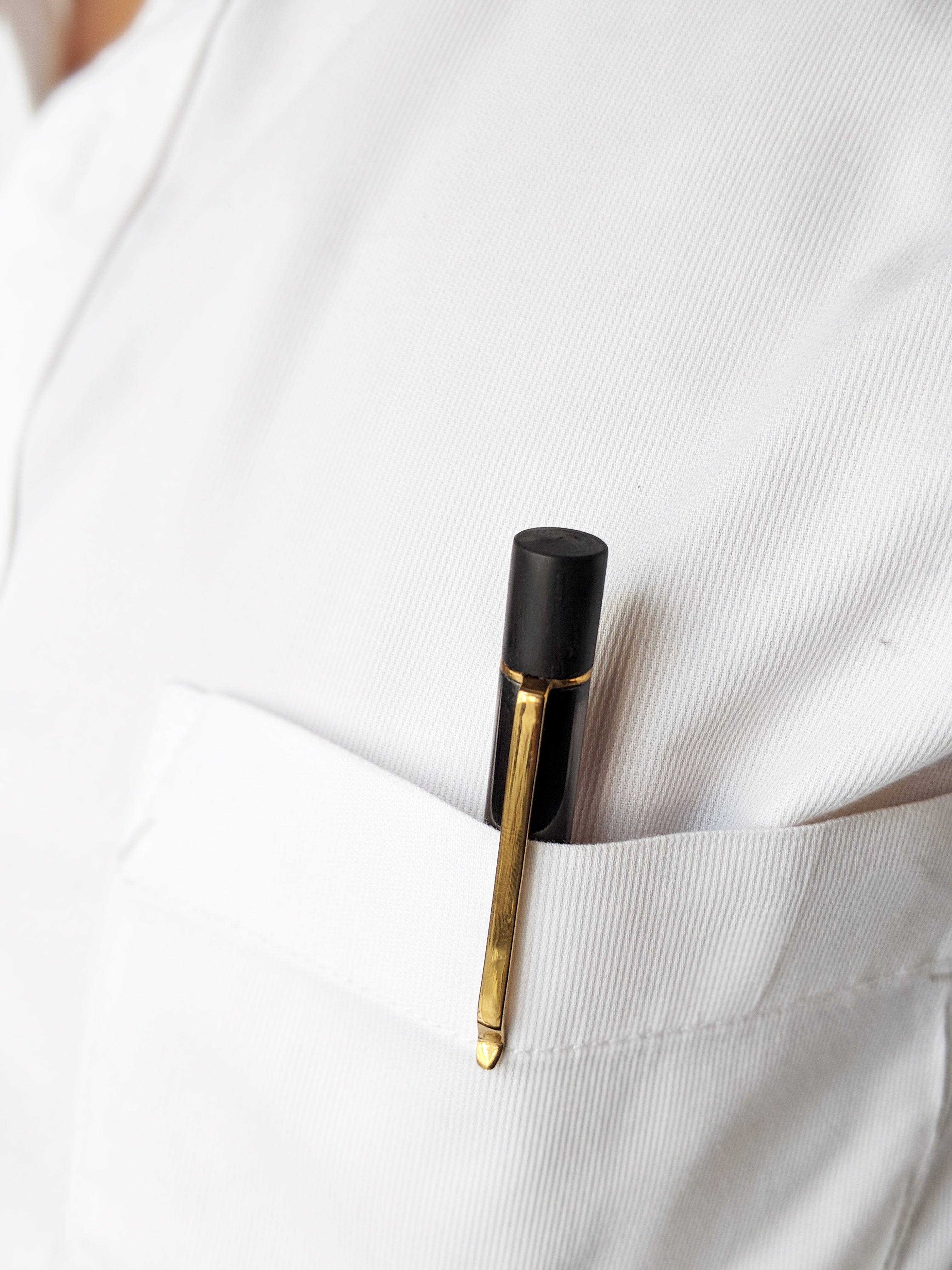 Pen - Black / Brass - Decor