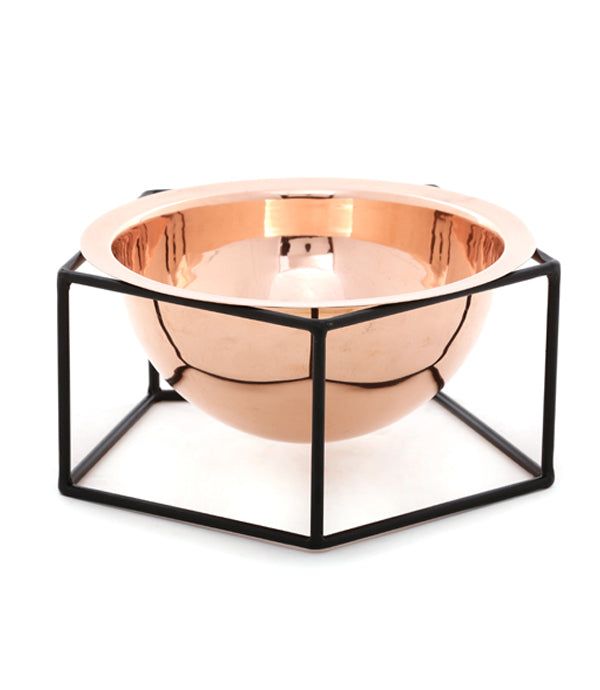 Penta Bowl - Standard / Copper and Mild Steel - Decor