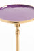 Perch Aluminium Accent Table - INCH:- L:- 8.75 x W:- 8.75 x H:- 23 / Aluminium - Indoor Furniture
