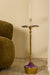 Perch Aluminium Accent Table - INCH:- L:- 8.75 x W:- 8.75 x H:- 23 / Aluminium - Indoor Furniture