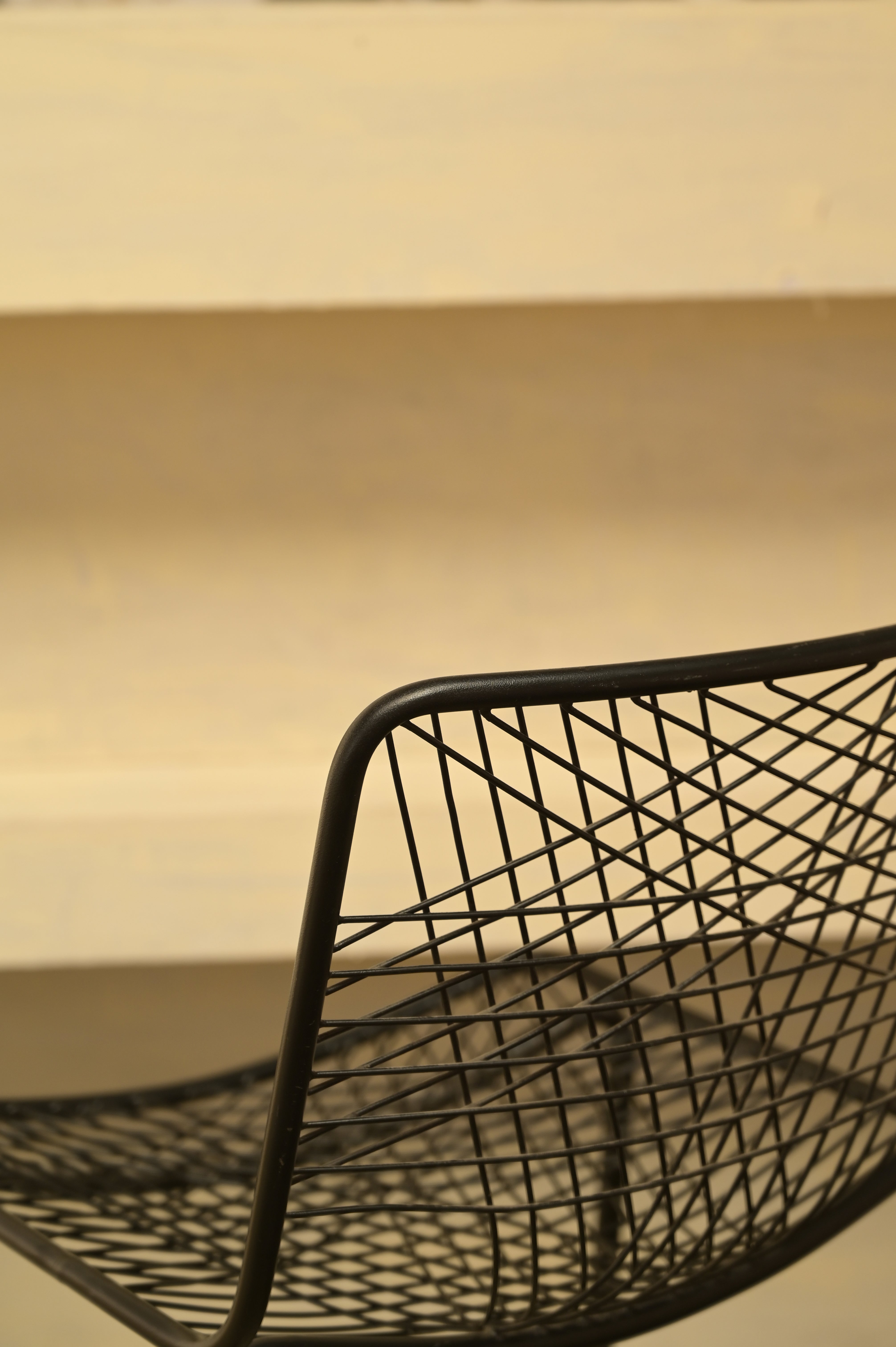 Perch Bar Stool - L:19 x W:21 x H:36 In inches / Metal - Indoor Furniture