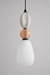 Perla Pendant Lamp - Ceramic & Glass - Lighting