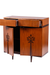 PETONA Storage Cabinet - Teak / Legs: Teakwood; Body of the Cabinet: Teak veneer and plywood; Shelves and Inner Space: