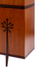 PETONA Storage Cabinet - Teak / Legs: Teakwood; Body of the Cabinet: Teak veneer and plywood; Shelves and Inner Space:
