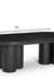 Petra Coffee Table - L: 129.54 x W: 58.42 x H: 38.10 cms / Mango Wood / Black - Indoor Furniture