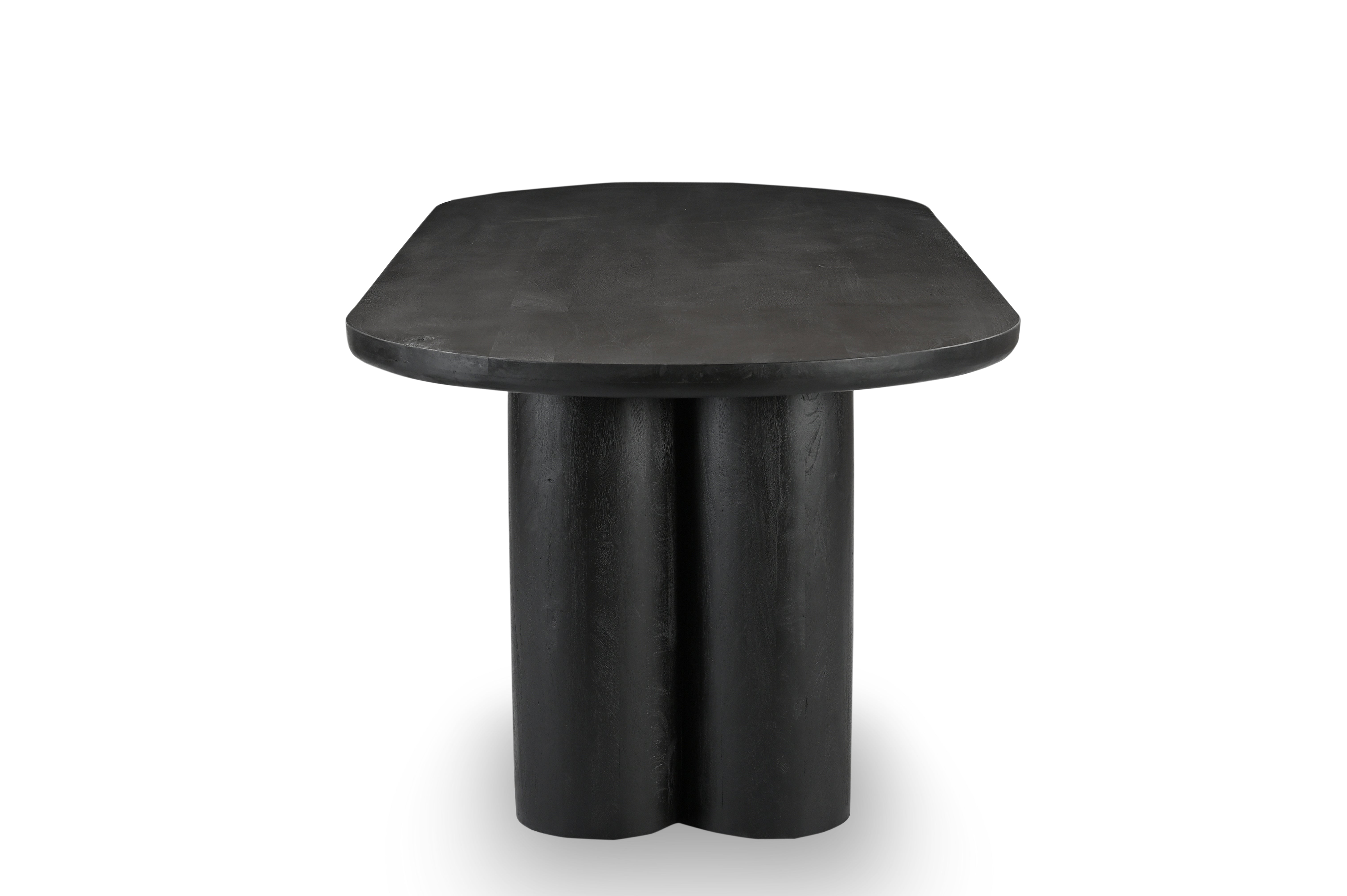 Petra Console Table - Black / Mango Wood / L: 149.86 x W: 35.56 x H: 76.20 cms - Indoor Furiture