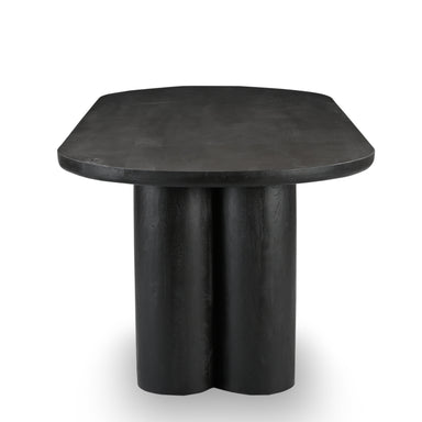 Petra Console Table - Black / Mango Wood / L: 149.86 x W: 35.56 x H: 76.20 cms - Indoor Furiture
