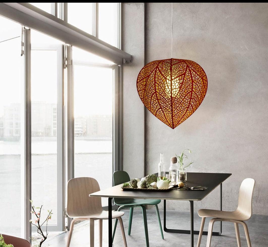 Physalis  Red Hanging Lamp