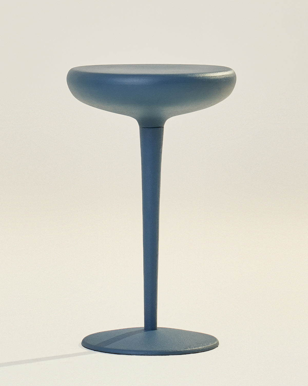 PIN - Queen Blue / Cast Aluminium / 35L X 35W X57H In Cms - Indoor Furniture