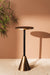 Pine Cone Chic Side Table - Black And Gold / 26 x W:26 x H:60 In Cms / Metal - Indoor Furniture