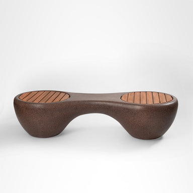 Pod Bench - W: 60’’ D: 24’’ H: 16’’ / Brown / FRP