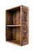 Pop Shop Wall Shelf - Walnut / Mango Wood / L:34.5 x D:15 x H:50 in cm - Indoor Furniture
