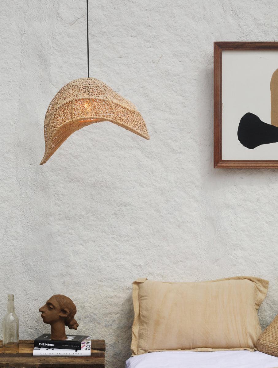 Porcini Banana Fibre Pendant Light