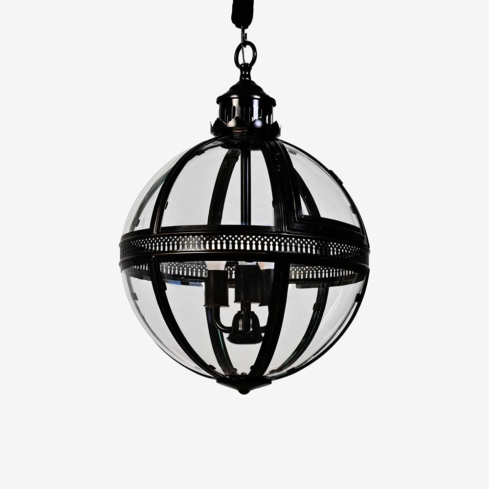 Prism Victorian Pendant Lamp - 46x46x61 In cm / Glass - Lighting