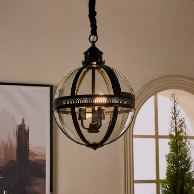 Prism Victorian Pendant Lamp - 46x46x61 In cm / Glass - Lighting