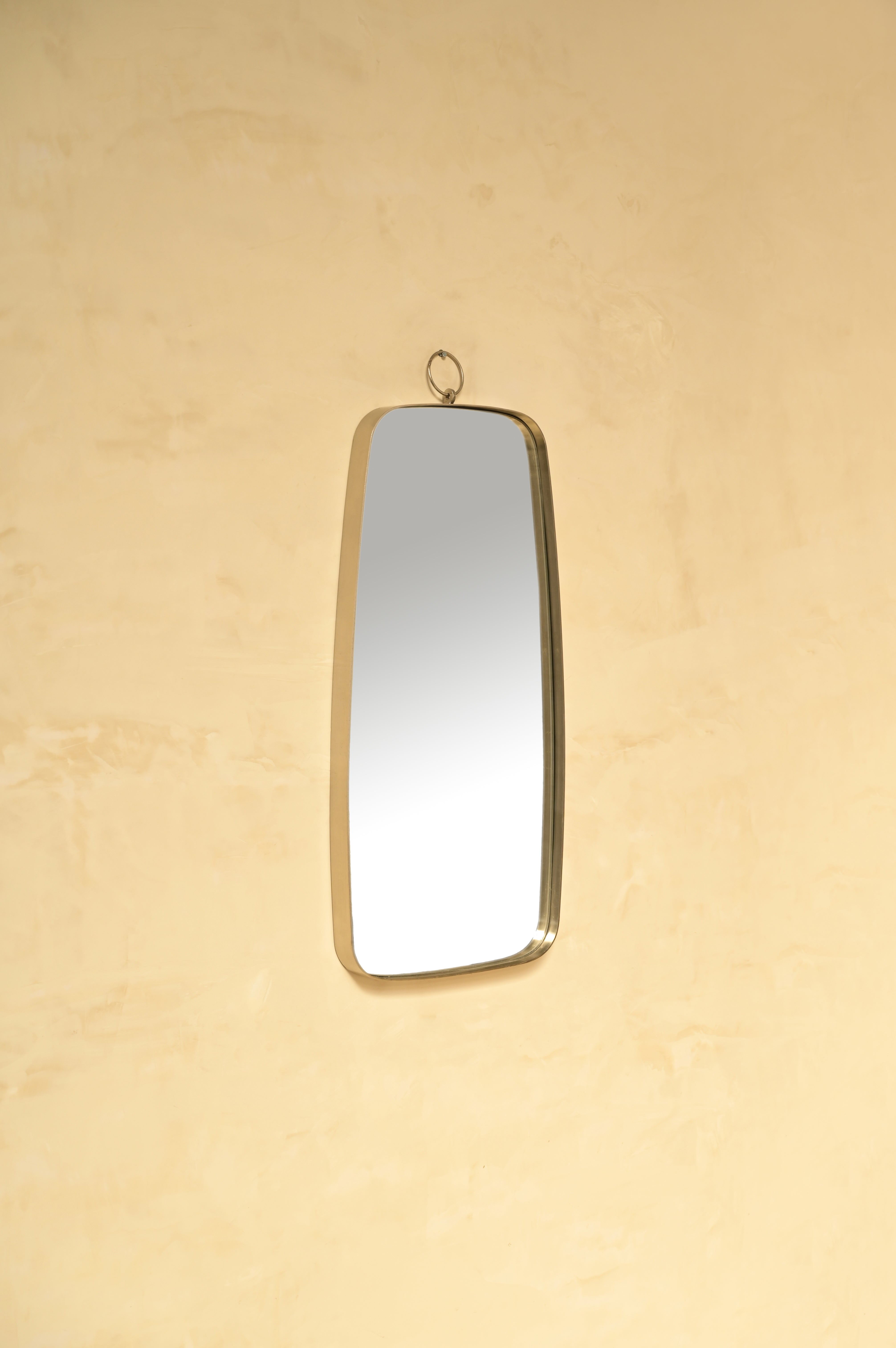 Prism Wall Mirror - L:14 x W:2 x H:31 In inches / Metal and Mirror - Décor