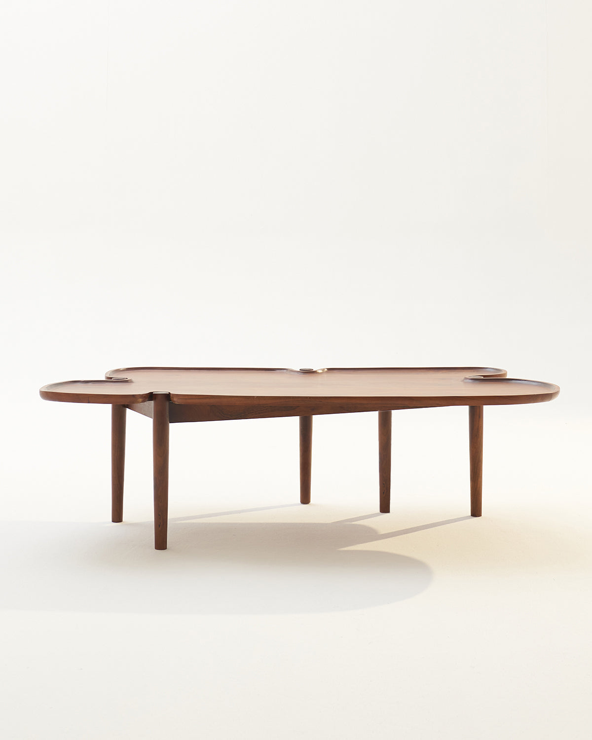 Puzzle - Set of 2 - Honey / Acacia Wood / Large:146L X 77W X 43H and Small:48L X 48W X 46H In Cms - Indoor Furniture