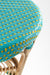 QI Popsicle Cane Table and Chairs Set - Chair: W: 17’’ D: 18’’ H: 38’’ SH: 19’’ Table: Dia: 25’’ H: 25’’ / Yellow
