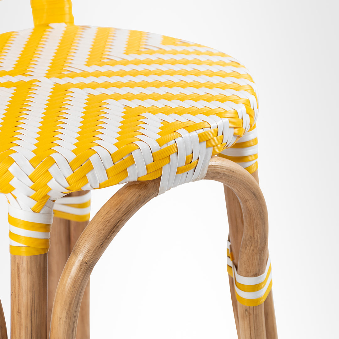 R Popsicle Cane Bar Chair - Outdoor Furniture
